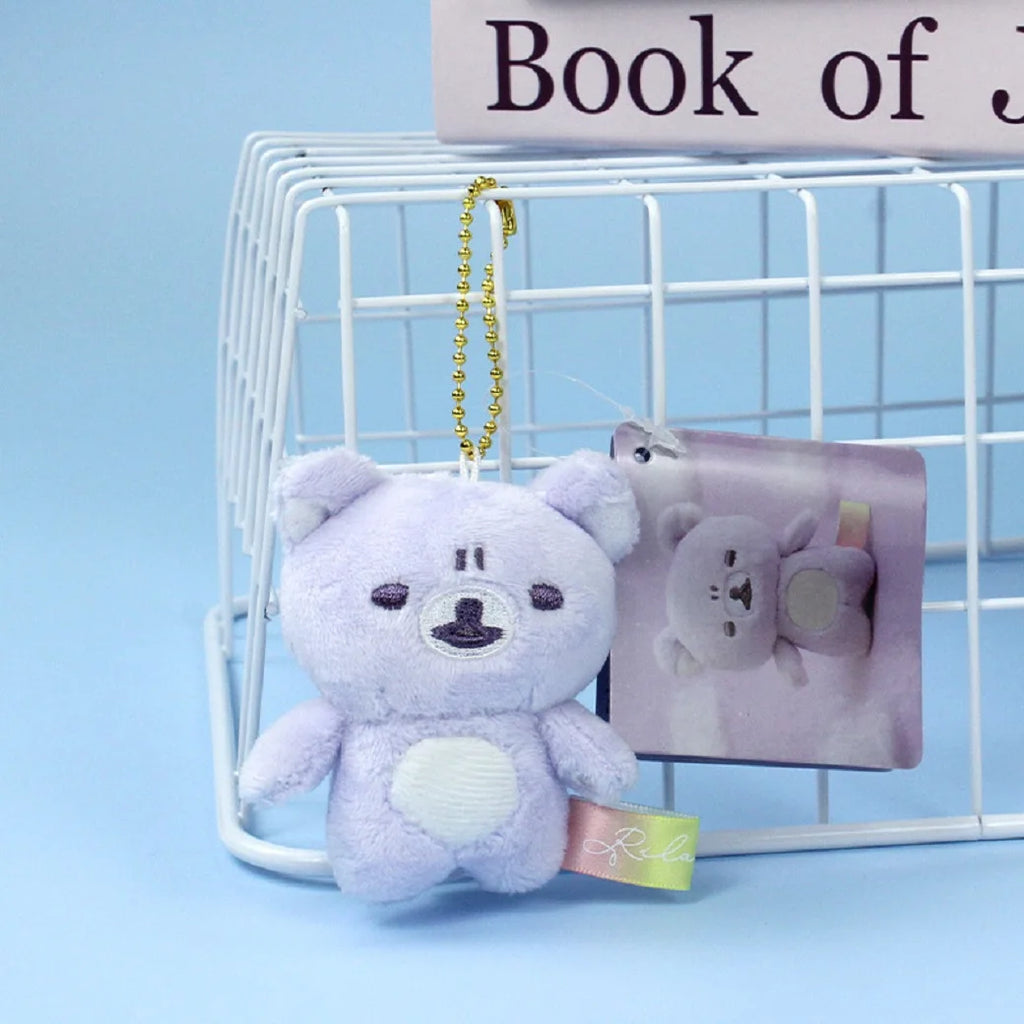 Llavero Peluche Rilakkuma | Oso Kawaii Arcoíris
