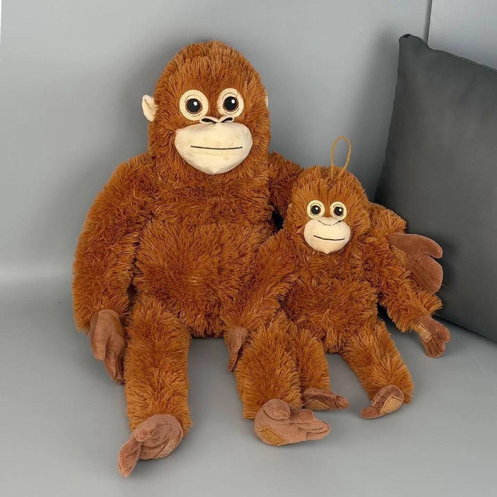 Peluche Mono Orangután Realista