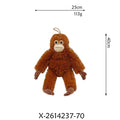 Peluche Mono Orangután Realista