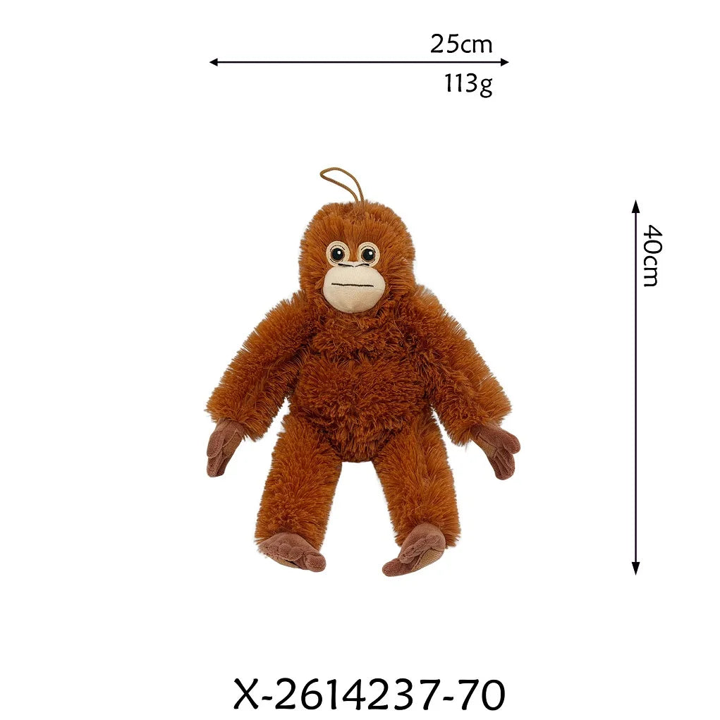 Peluche Mono Orangután Realista