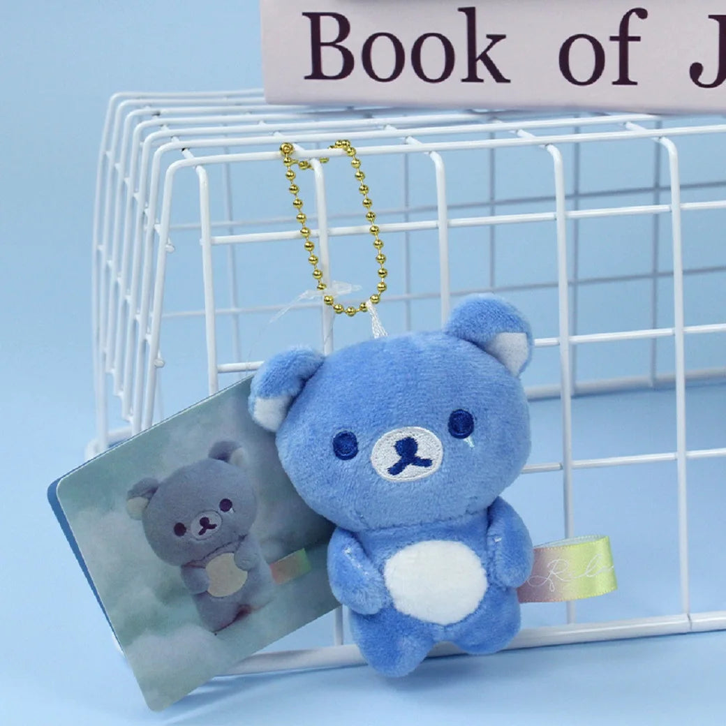 Llavero Peluche Rilakkuma | Oso Kawaii Arcoíris