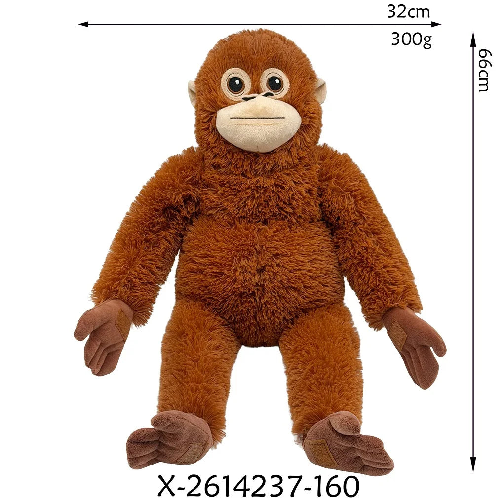 Peluche Mono Orangután Realista
