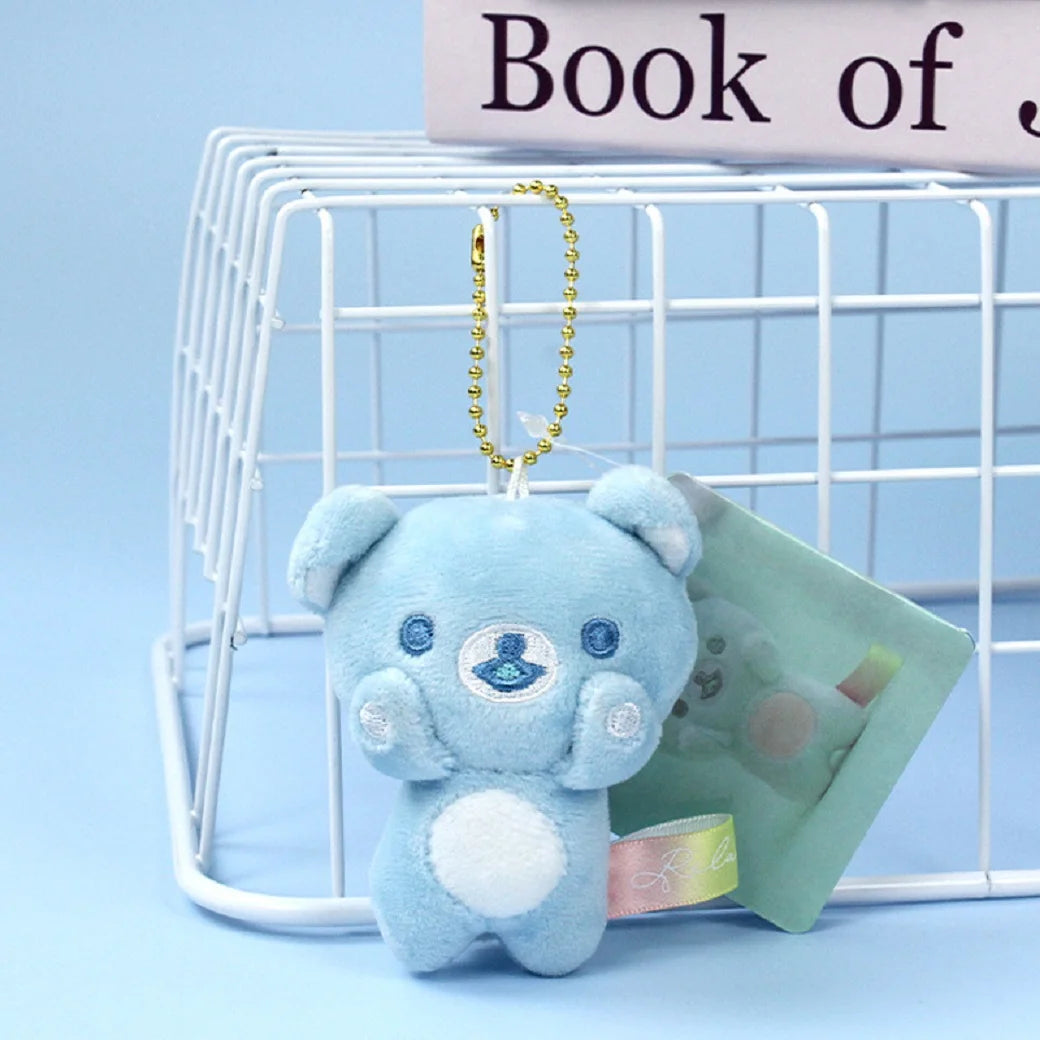 Llavero Peluche Rilakkuma | Oso Kawaii Arcoíris