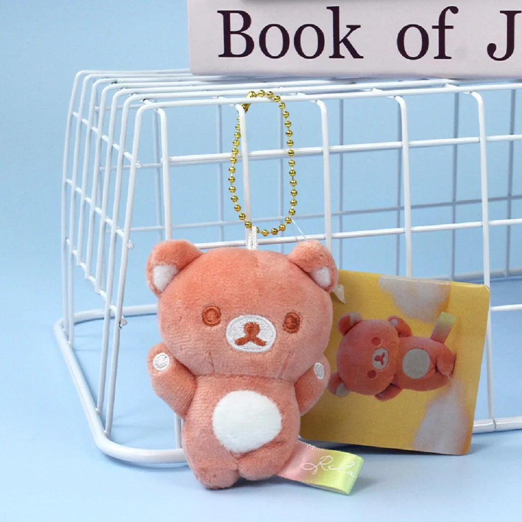 Llavero Peluche Rilakkuma | Oso Kawaii Arcoíris