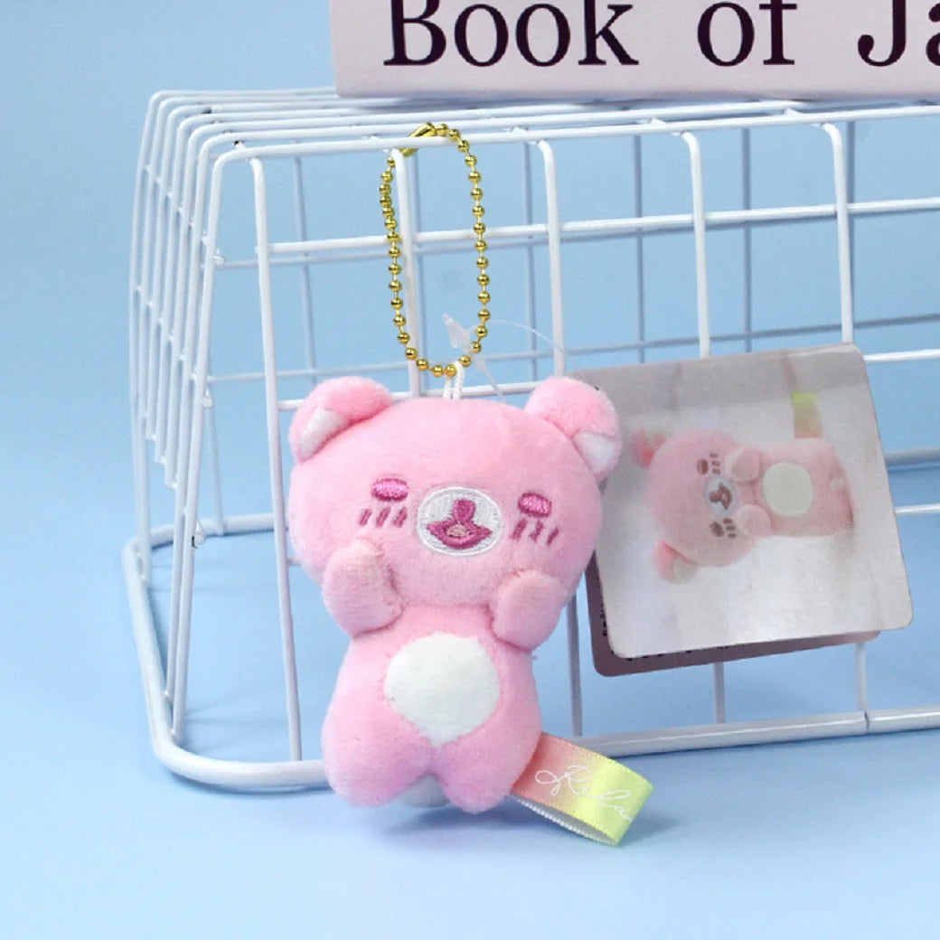Llavero Peluche Rilakkuma | Oso Kawaii Arcoíris