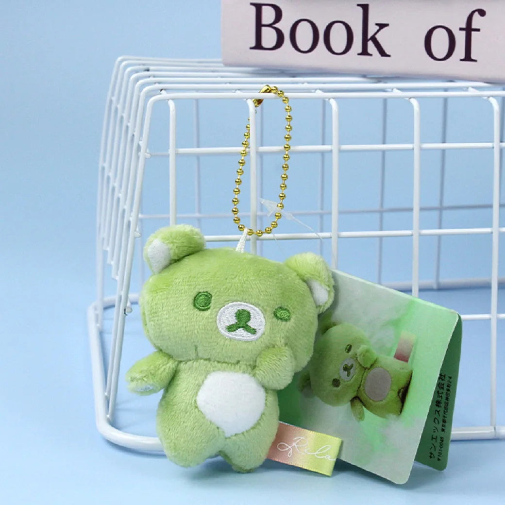 Llavero Peluche Rilakkuma | Oso Kawaii Arcoíris