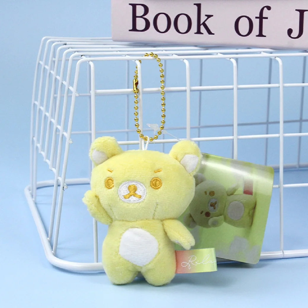Llavero Peluche Rilakkuma | Oso Kawaii Arcoíris